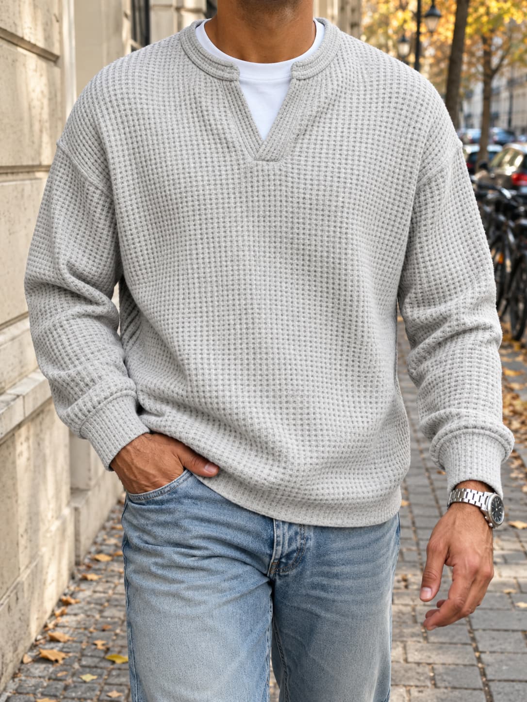 Lorenzo Waffelshirt