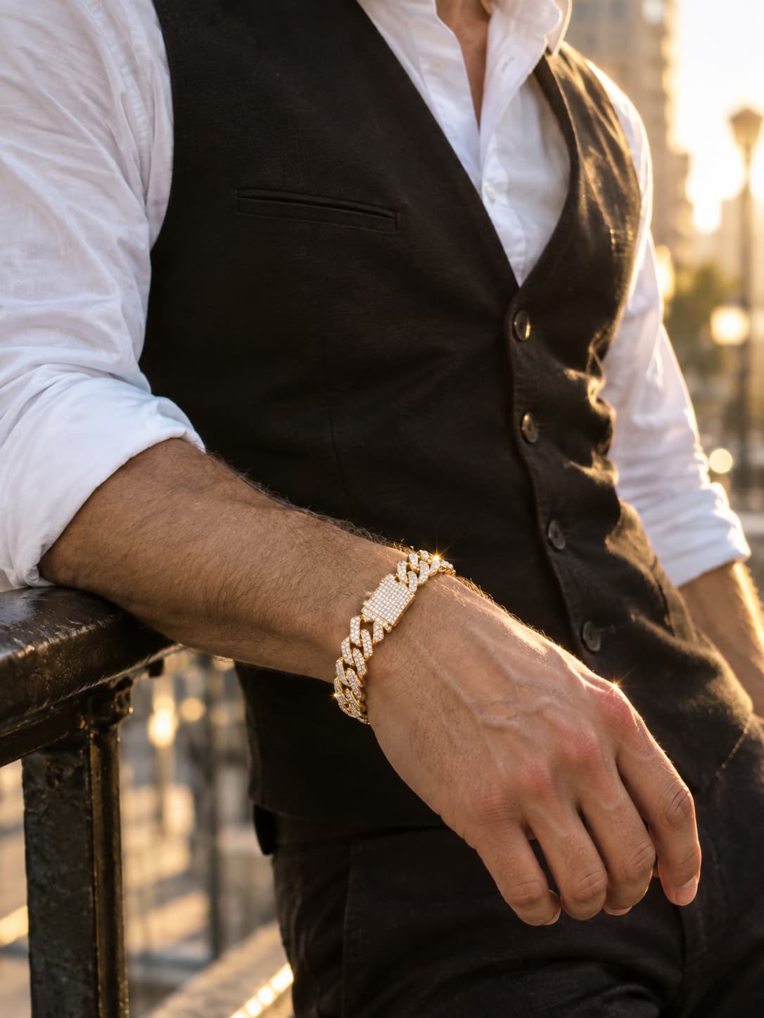 Aurelio Cuban Link Armband