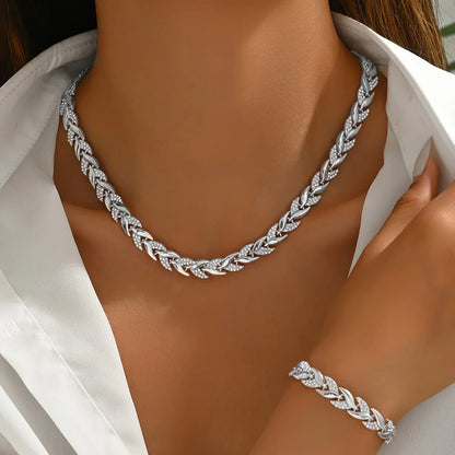Claudine Schmuckset Damen — Anhänger und Armband Eisen Berlin