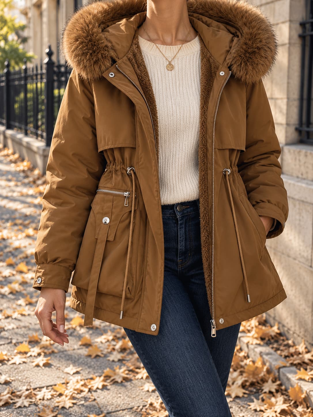 Lumara Parka – Fellmantel