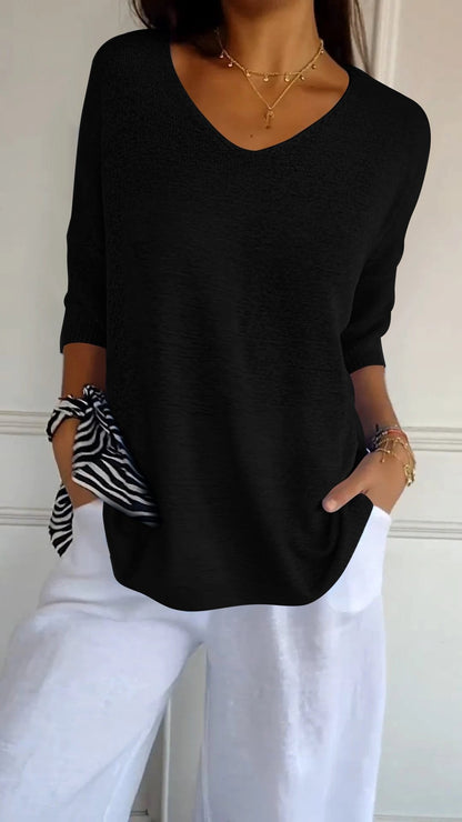 Camille V-Neck Top