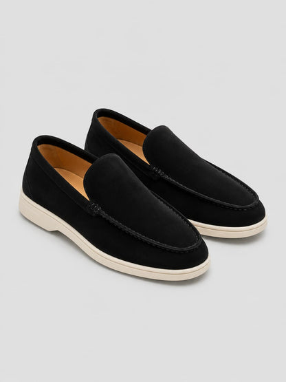 Lorenzo — Wildleder-Loafer im Vintage-Stil