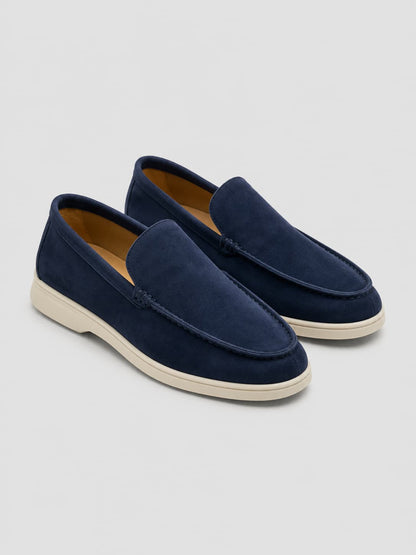 Lorenzo — Wildleder-Loafer im Vintage-Stil