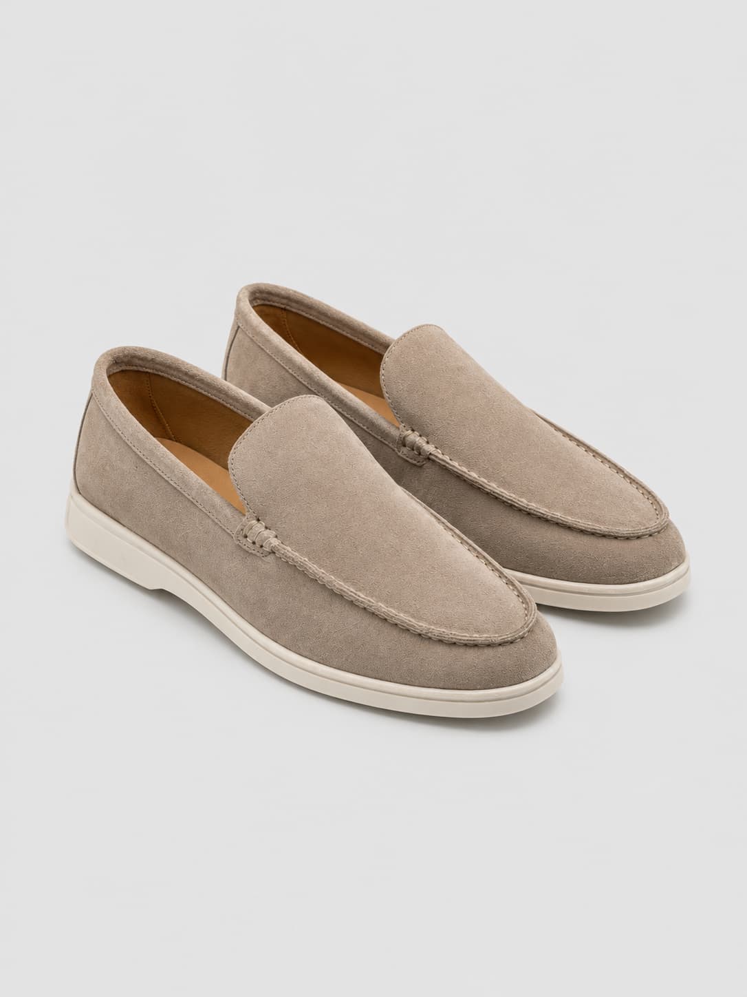 Lorenzo — Wildleder-Loafer im Vintage-Stil