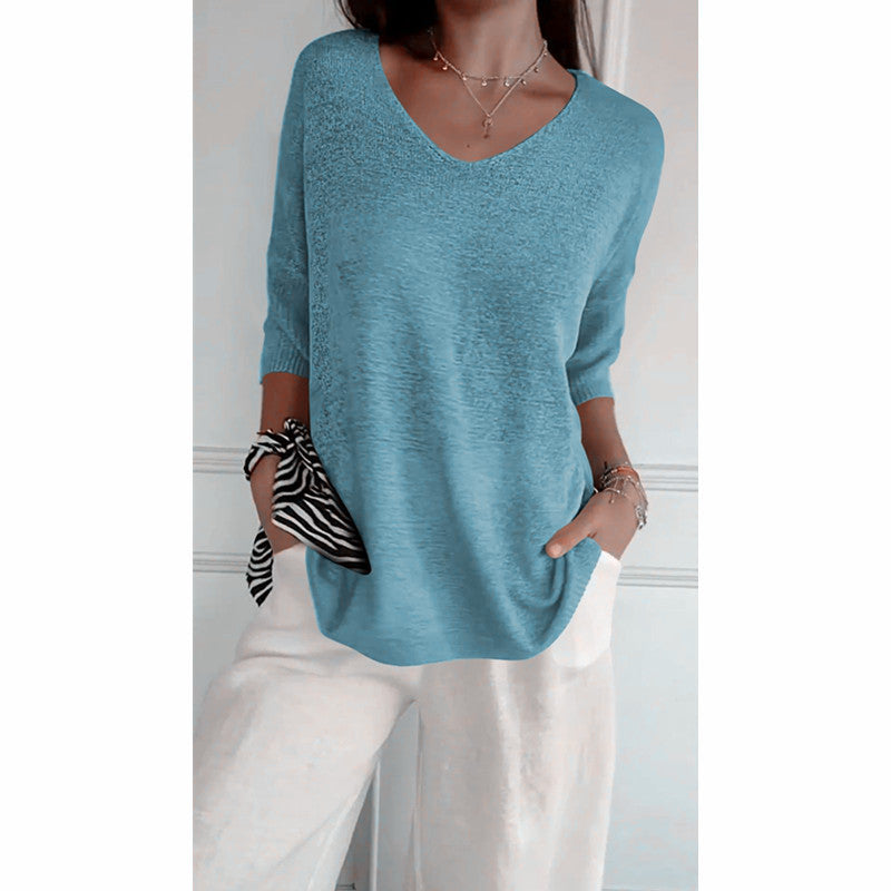 Camille V-Neck Top
