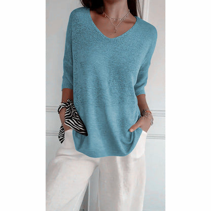 Camille V-Neck Top