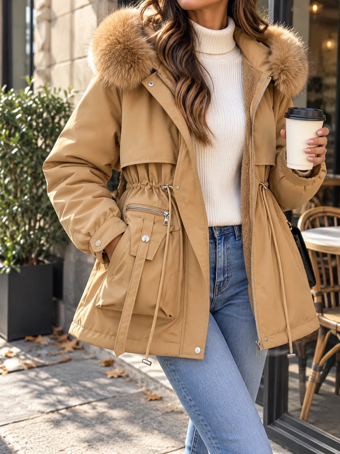 Lumara Parka – Fellmantel