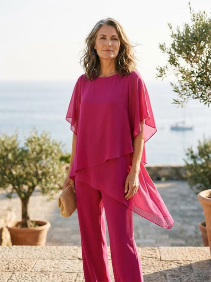 Seraphina – Chiffon Zweiteiler